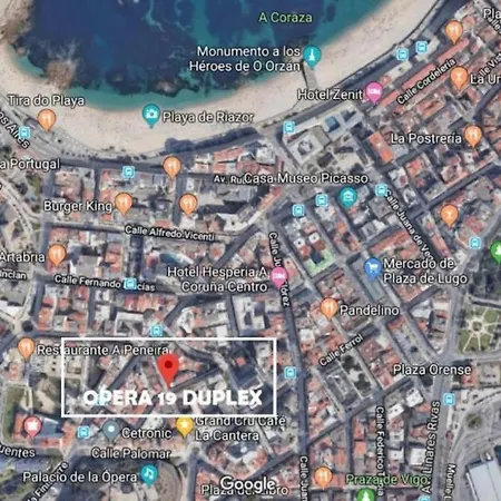 Opera 19 Duplex. Centrico Cerca De Playa Apartment A Coruña